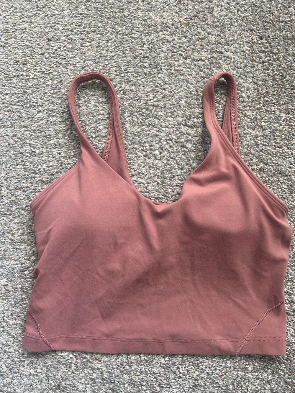 lululemon athletica Dusty Mauve Scoop Bralette size 4